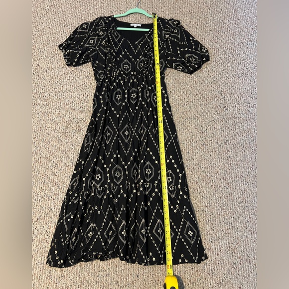 Black and gold maxi dress - Picture 6 of 8